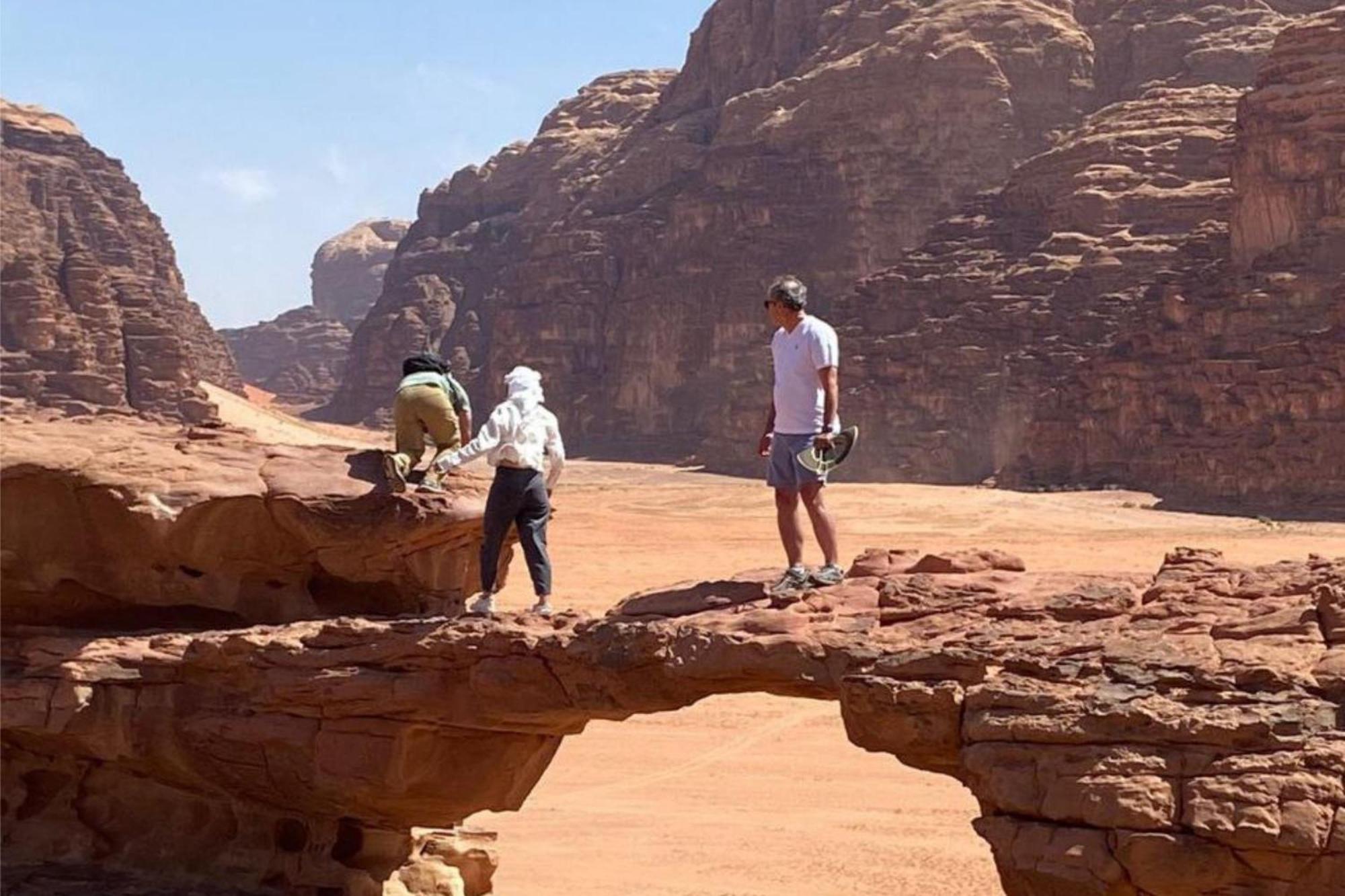 Hotel Welcome To Wadi Rum Camp Exterior foto